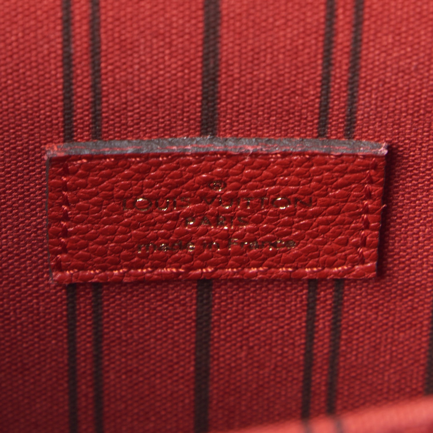 Louis Vuitton Empreinte Pochette Metis Cherry 6 of 8