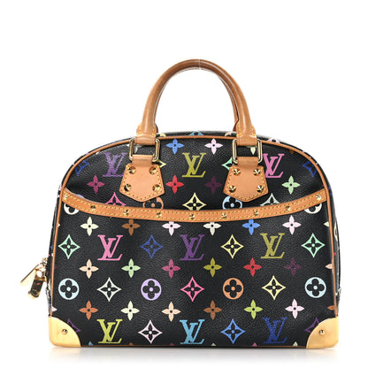 Louis Vuitton Monogram Multicolor Trouville Black 1 of 8
