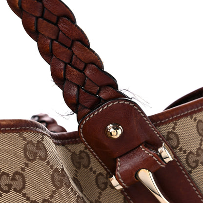 Gucci Monogram Medium Pelham Shoulder Bag Brown 19 of 26