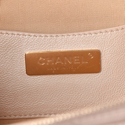 Chanel Iridescent Calfskin Quilted All About Waist Belt Bag Beige 6 of 8