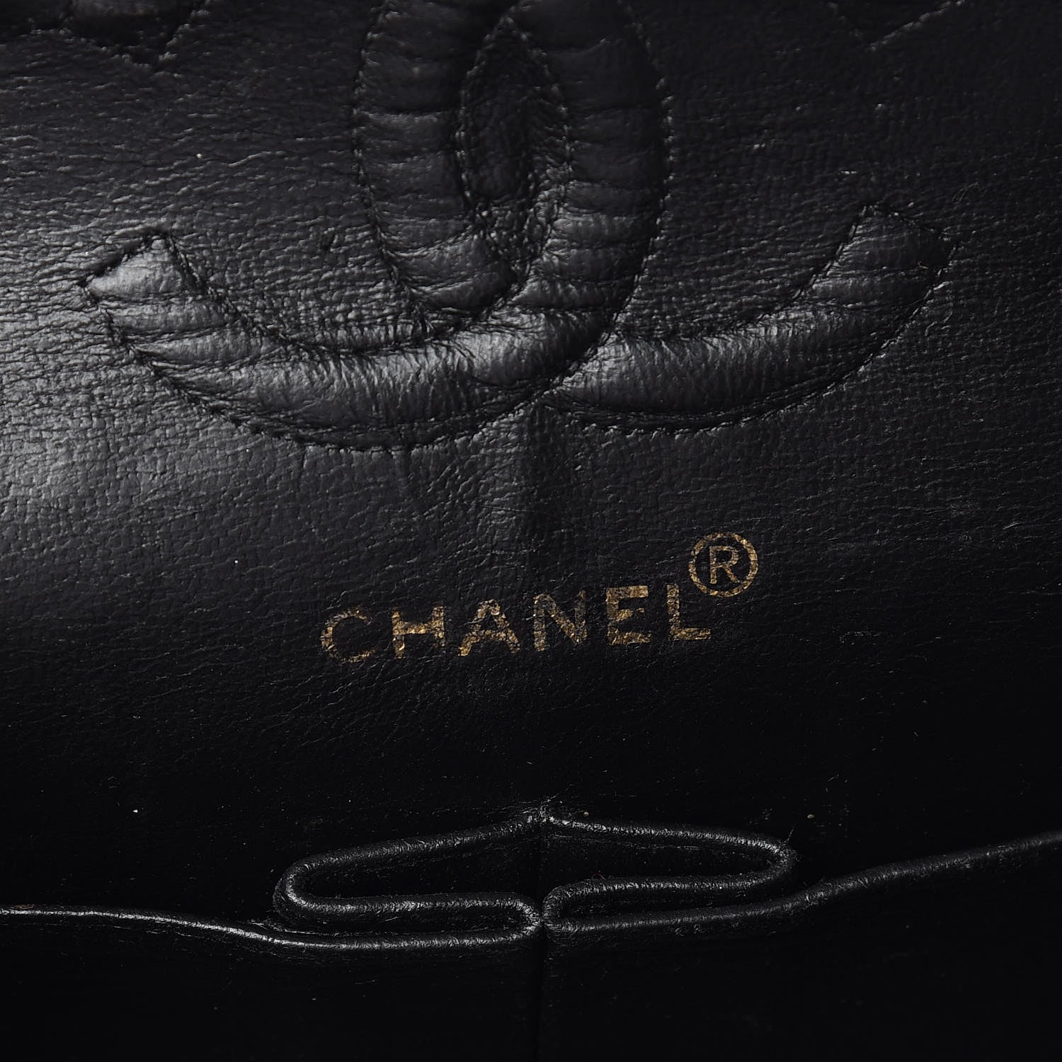 Chanel Caviar Quilted Medium Double Flap Black 6 of 19