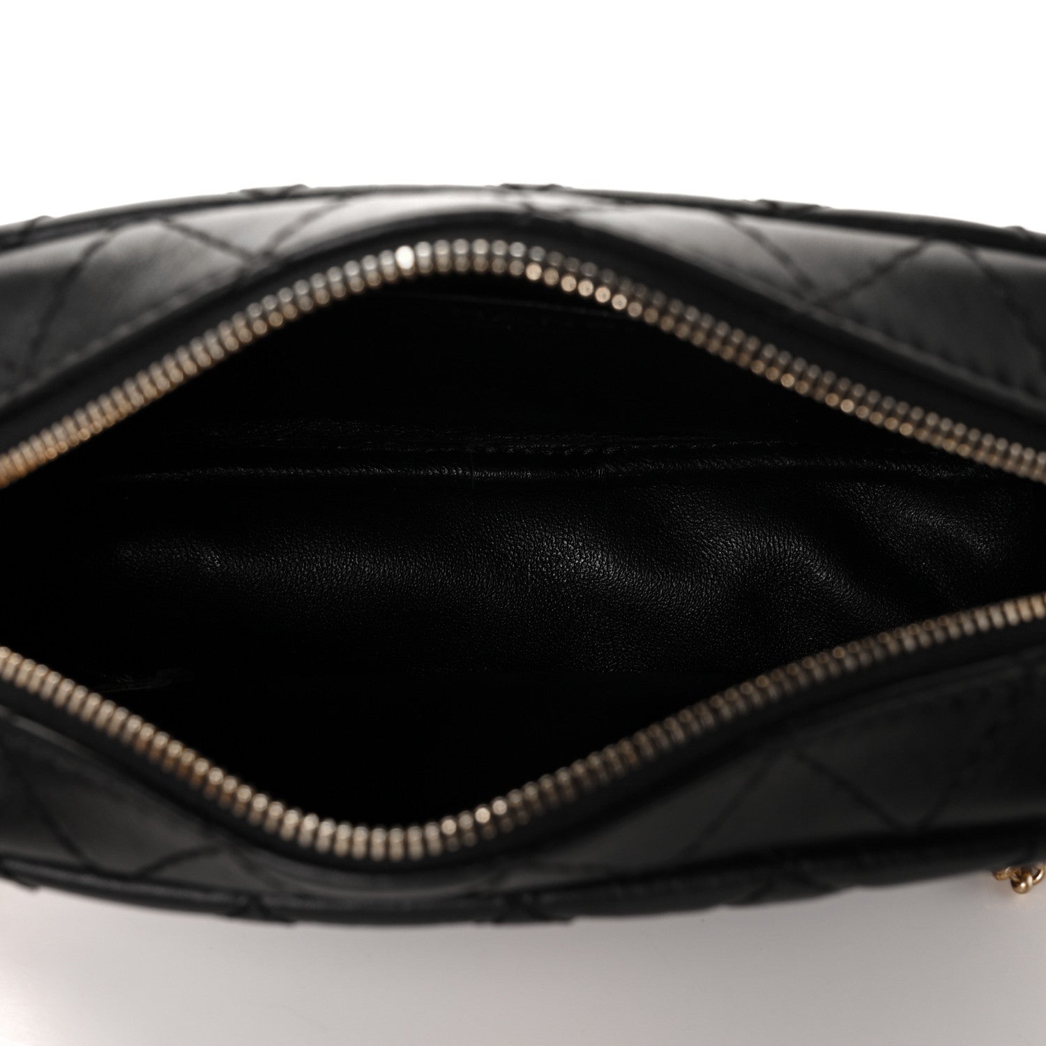 Chanel Aged Calfskin Quilted Mini Reissue Camera Case Black 5 of 9