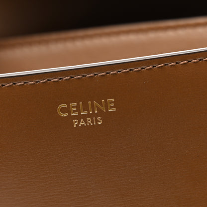 Celine Box Calfskin Medium Classic Box Flap Bag Camel 6 of 10