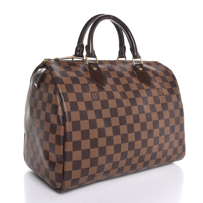 Louis Vuitton Damier Ebene Speedy 30 3 of 7