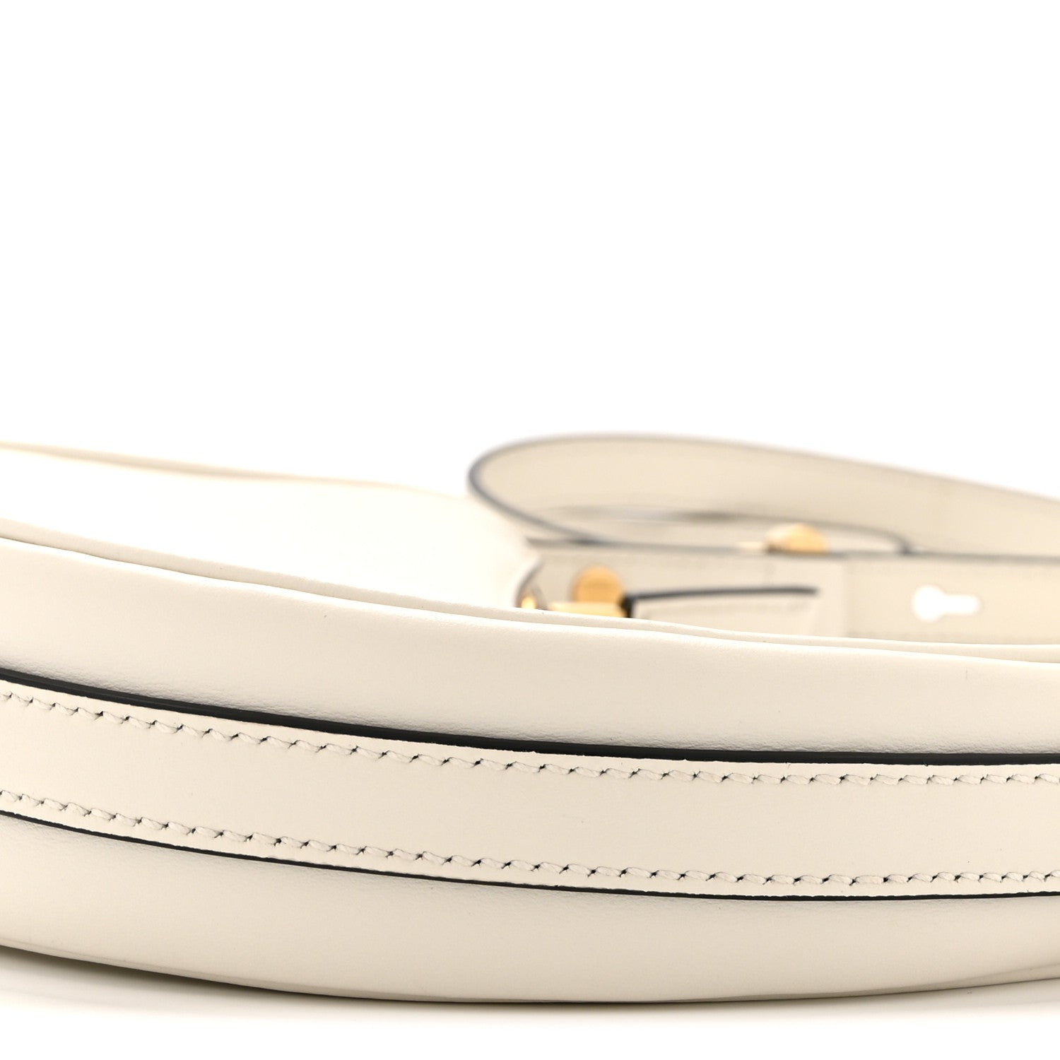 Prada Soft Calfskin Mini Arque Shoulder Bag White 10 of 10