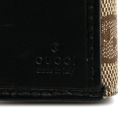 Gucci Monogram Eclipse Continental Wallet Black 6 of 12