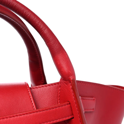 Celine Smooth Calfskin Small Big Bag Red 18 of 19