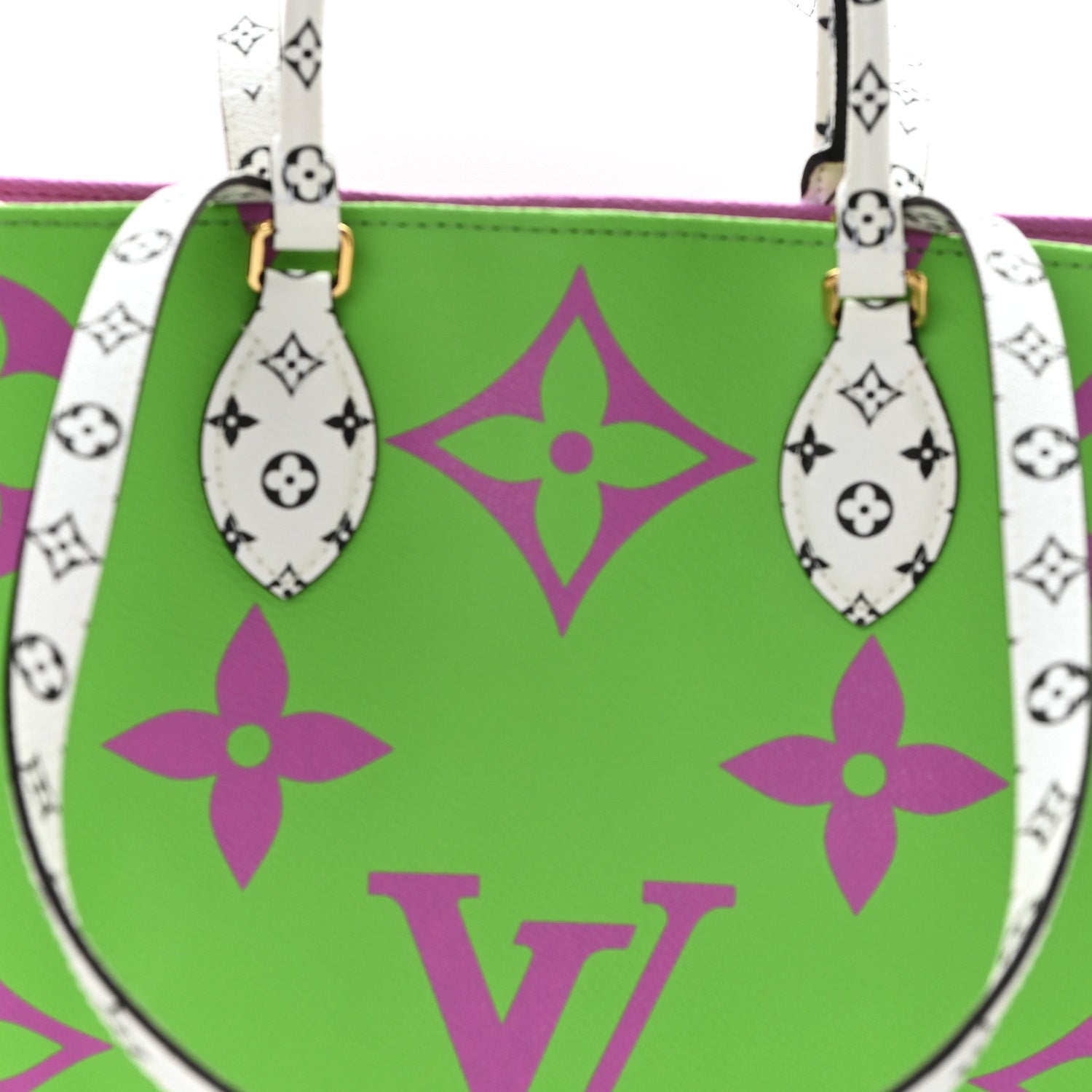 Louis Vuitton Monogram Giant Onthego GM Pink Lilac 7 of 9