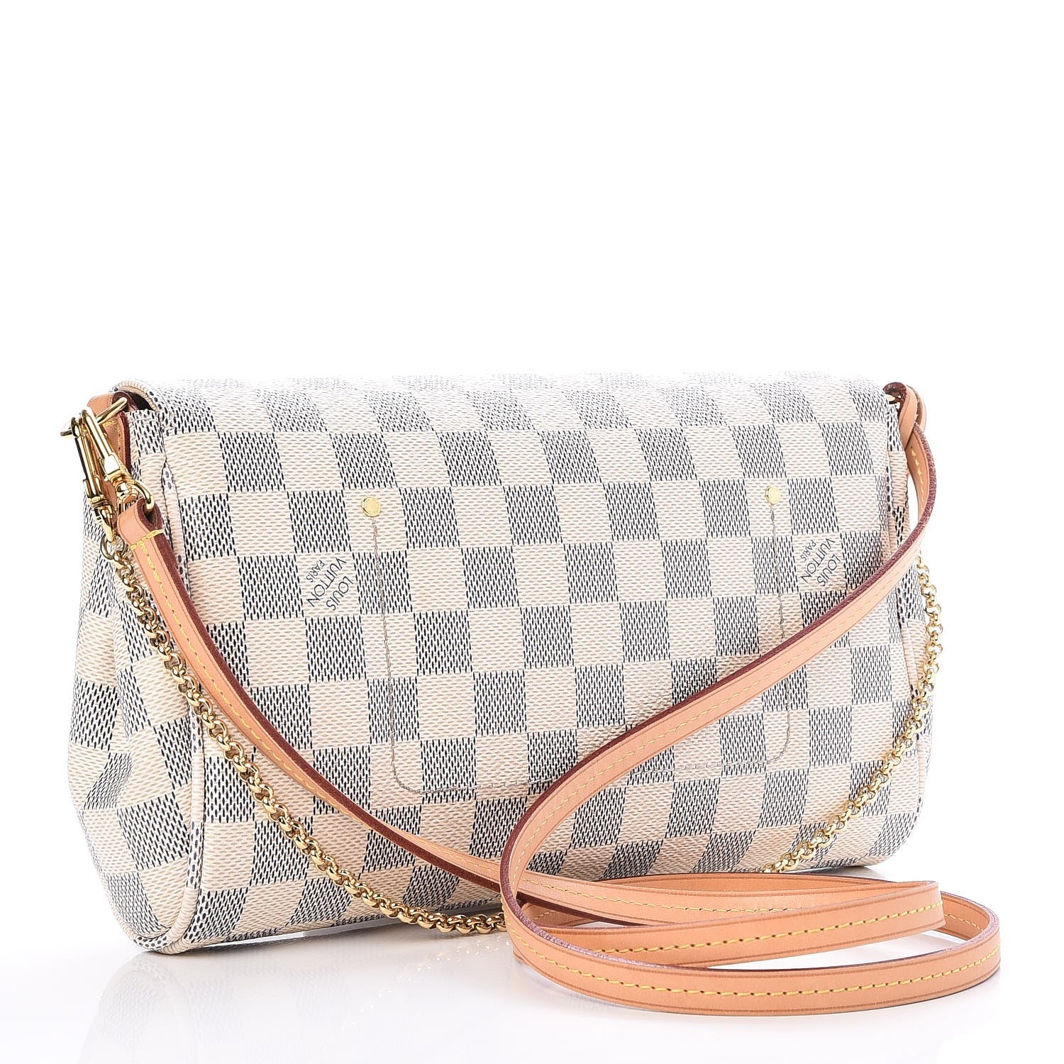 Louis Vuitton Damier Azur Favorite MM 3 of 9