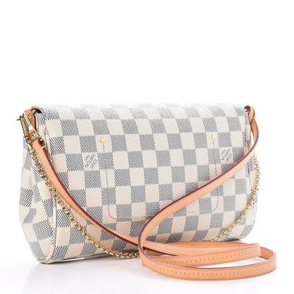Louis Vuitton Damier Azur Favorite MM 3 of 9