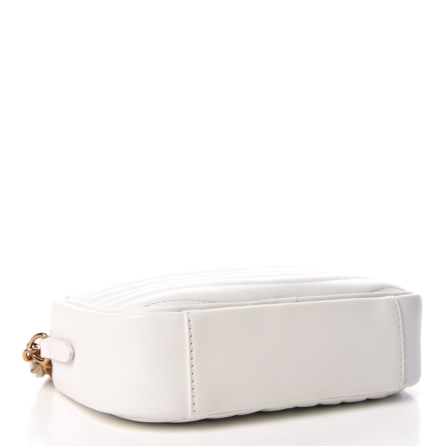 Calfskin New Wave Camera Bag White