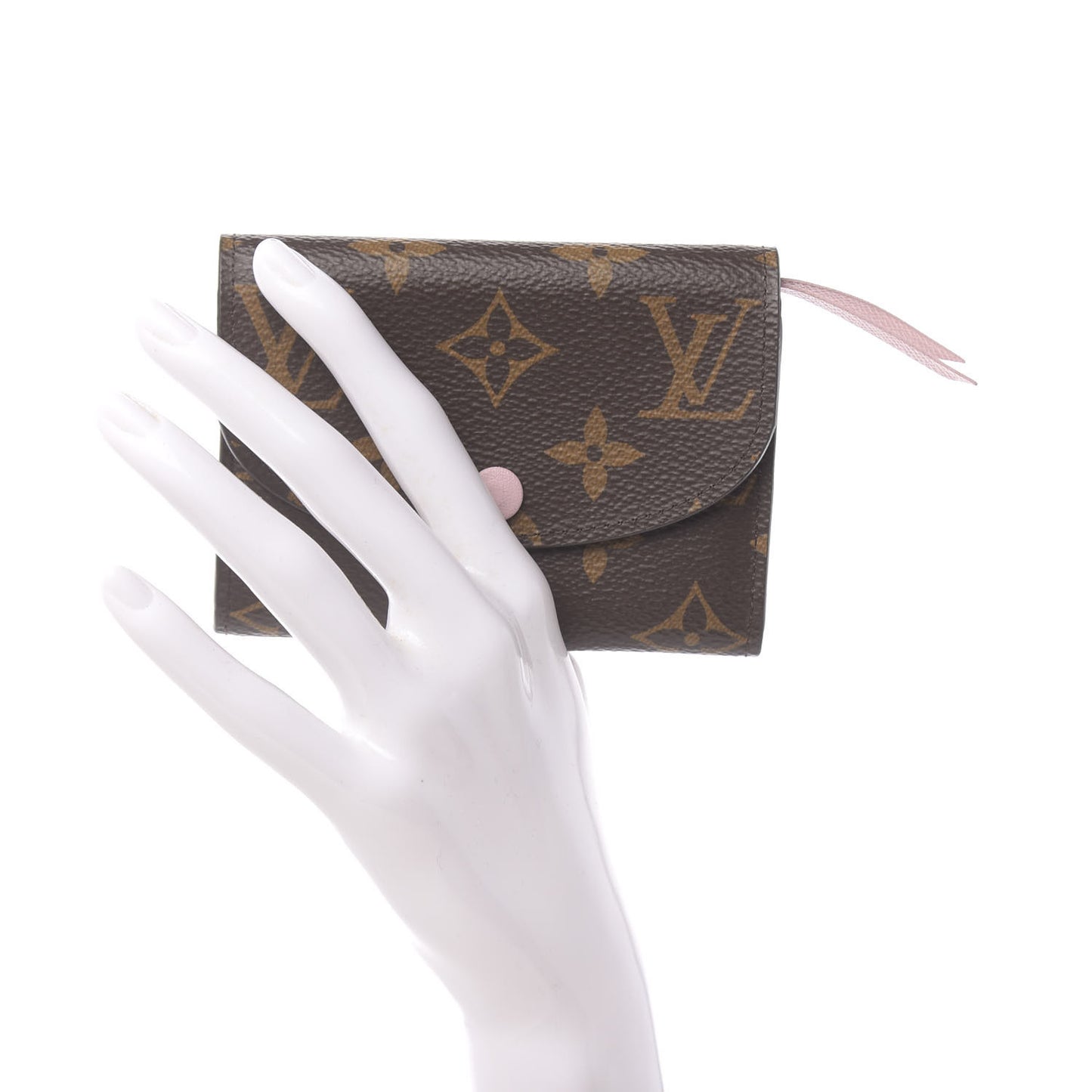 Monogram Rosalie Coin Purse Rose Ballerine