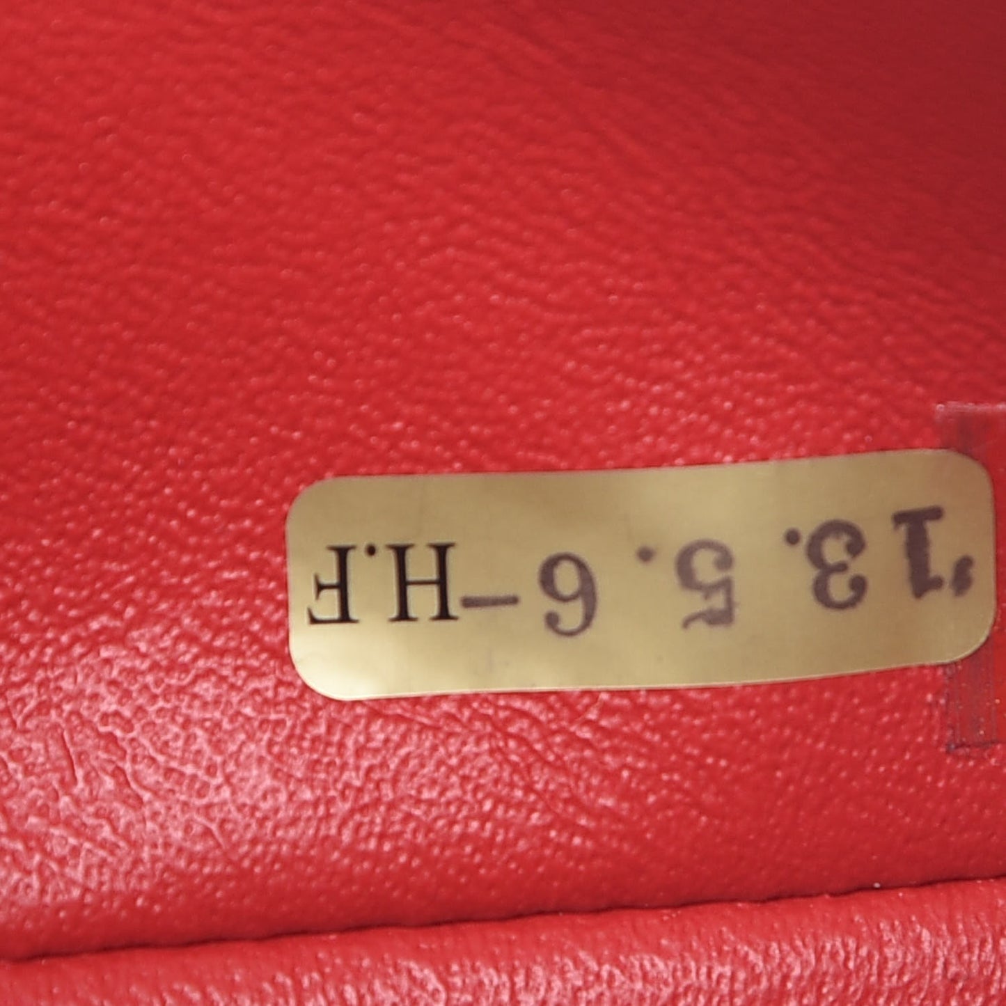 Lambskin Quilted Mini Rectangular Flap Red