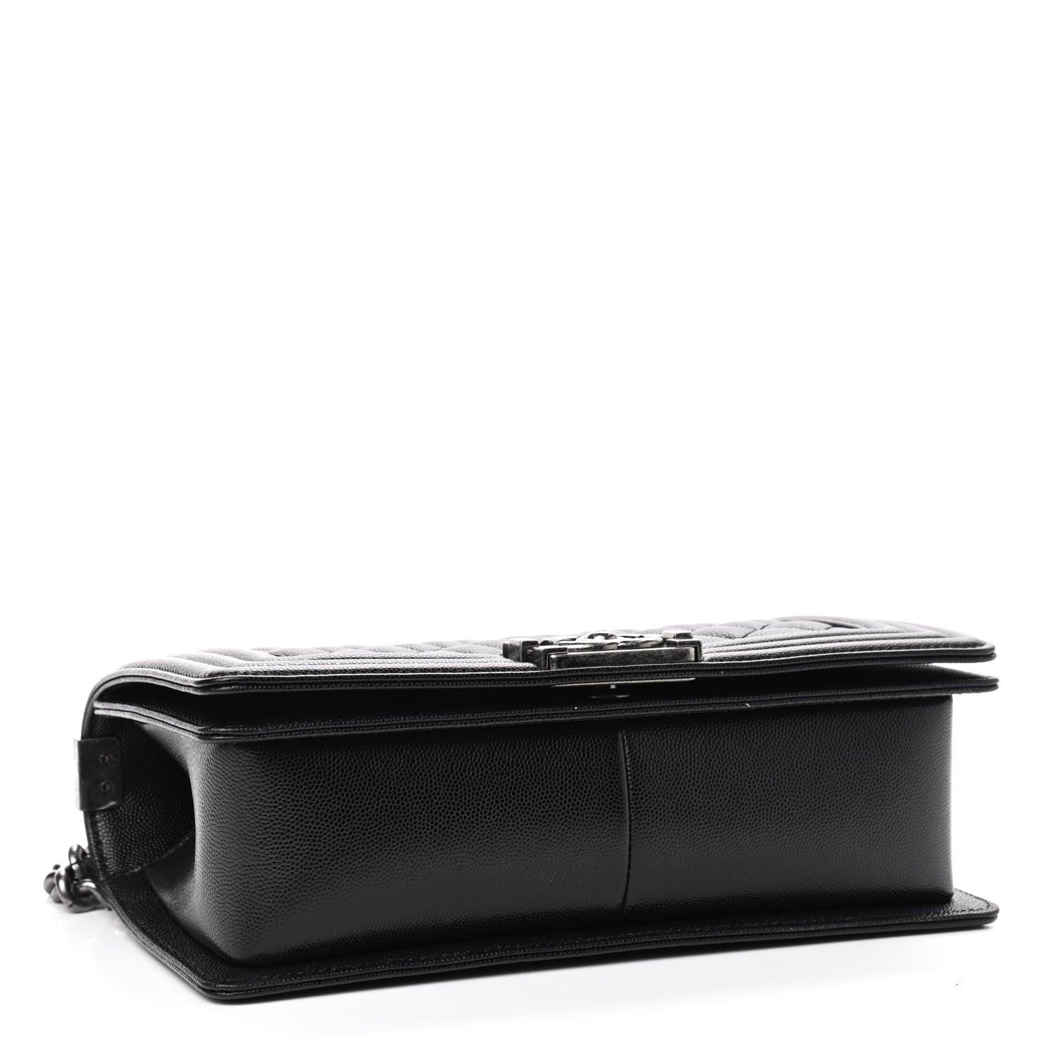 Chanel Caviar Quilted Medium Boy Flap Black 4 of 9