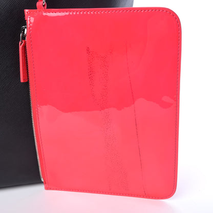 Givenchy Calfskin Large Antigona Tote Black Neon Pink 8 of 12