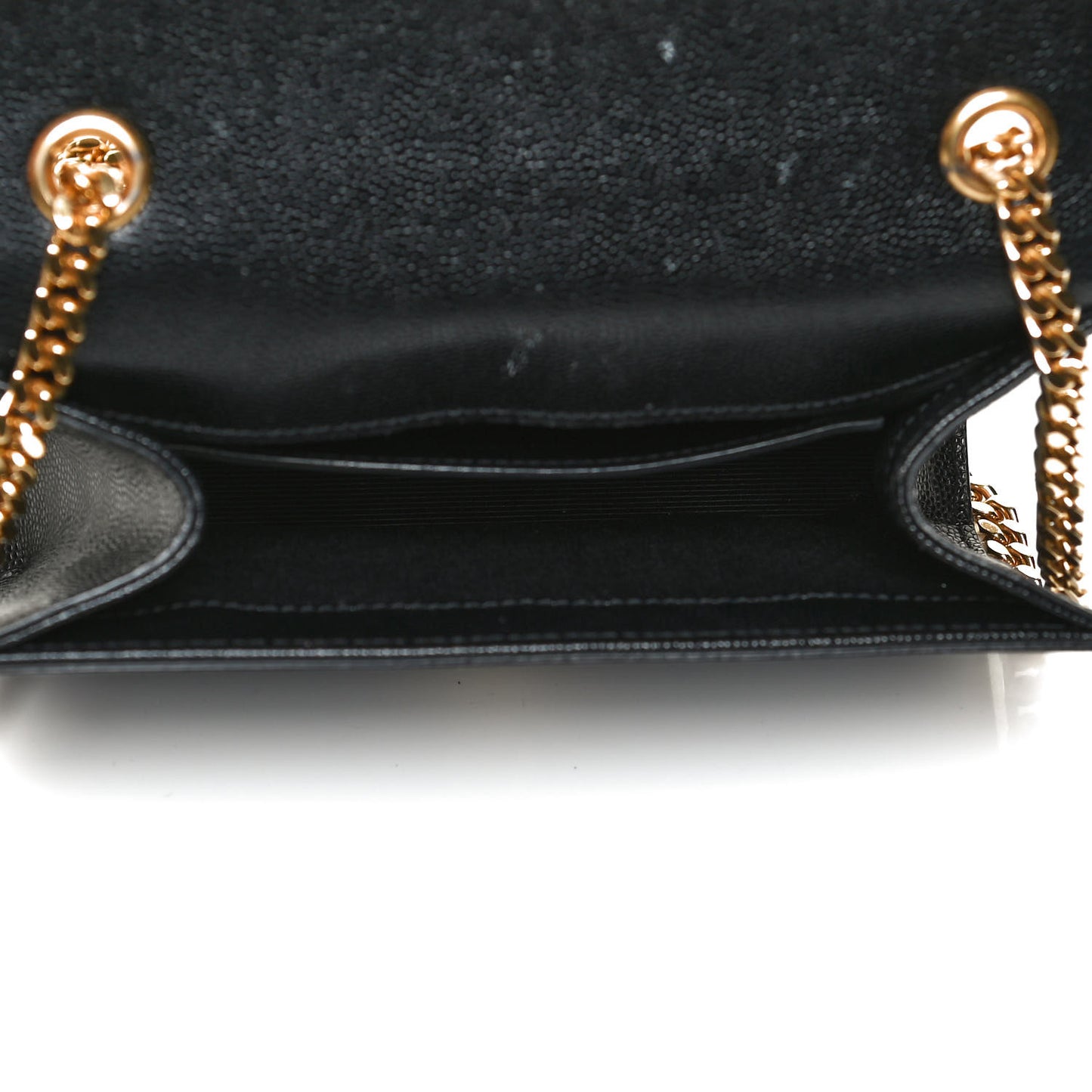 Grain De Poudre Small Monogram Kate Satchel Black