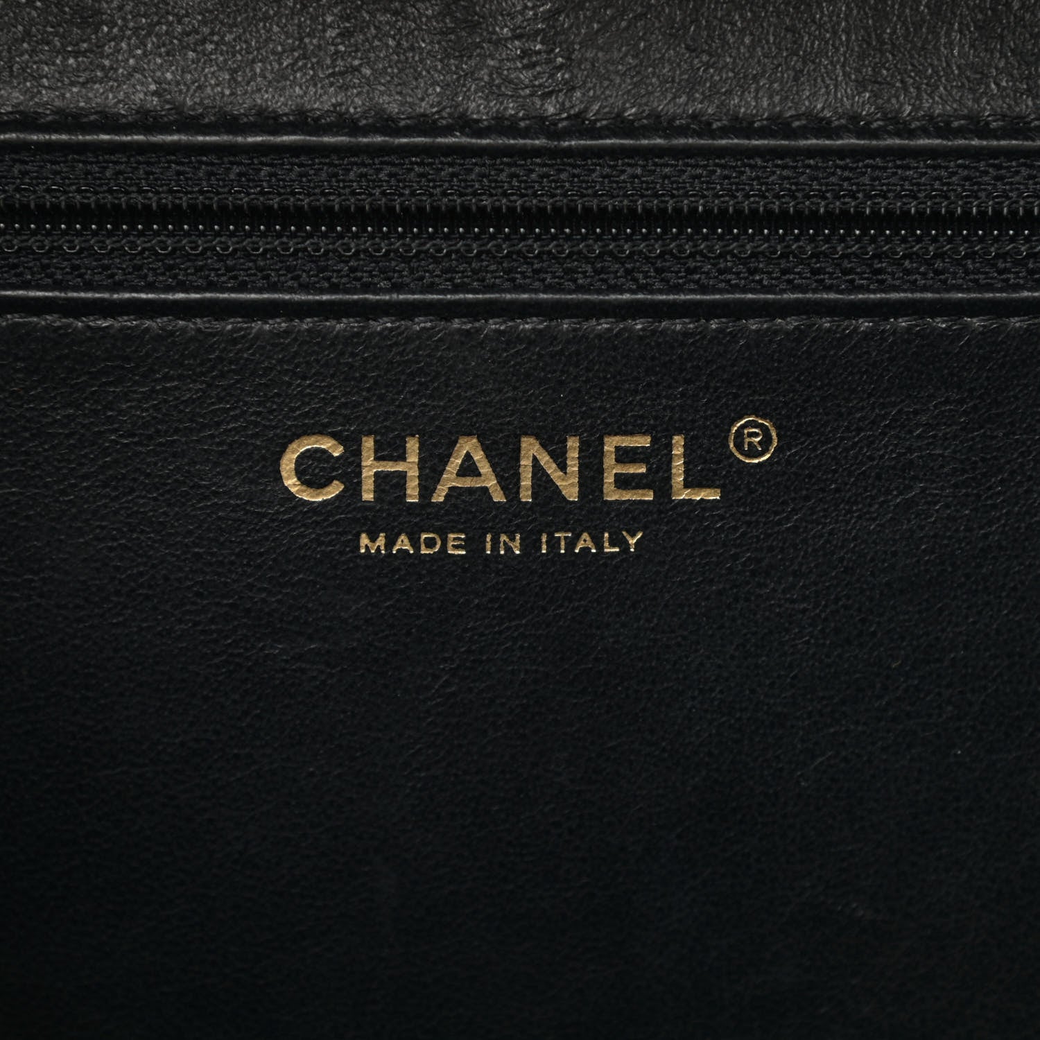 Chanel Caviar Quilted Large CC Filigree Vanity Case Beige Black 7 of 11