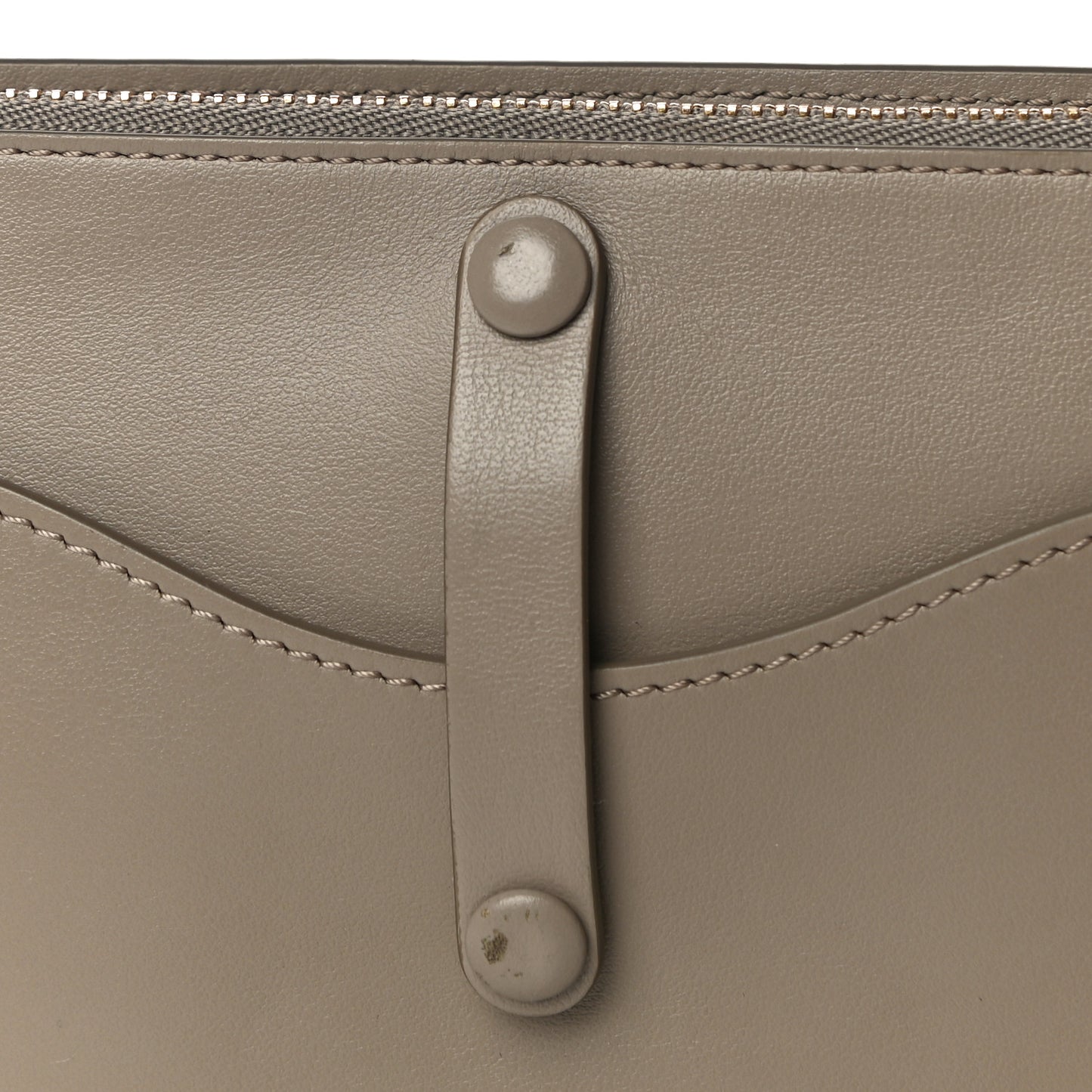 Calfskin Tess Mini Crossbody Bag Motty Grey