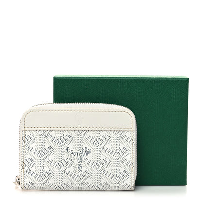 Goyard Goyardine Compact Wallet White 8 of 8