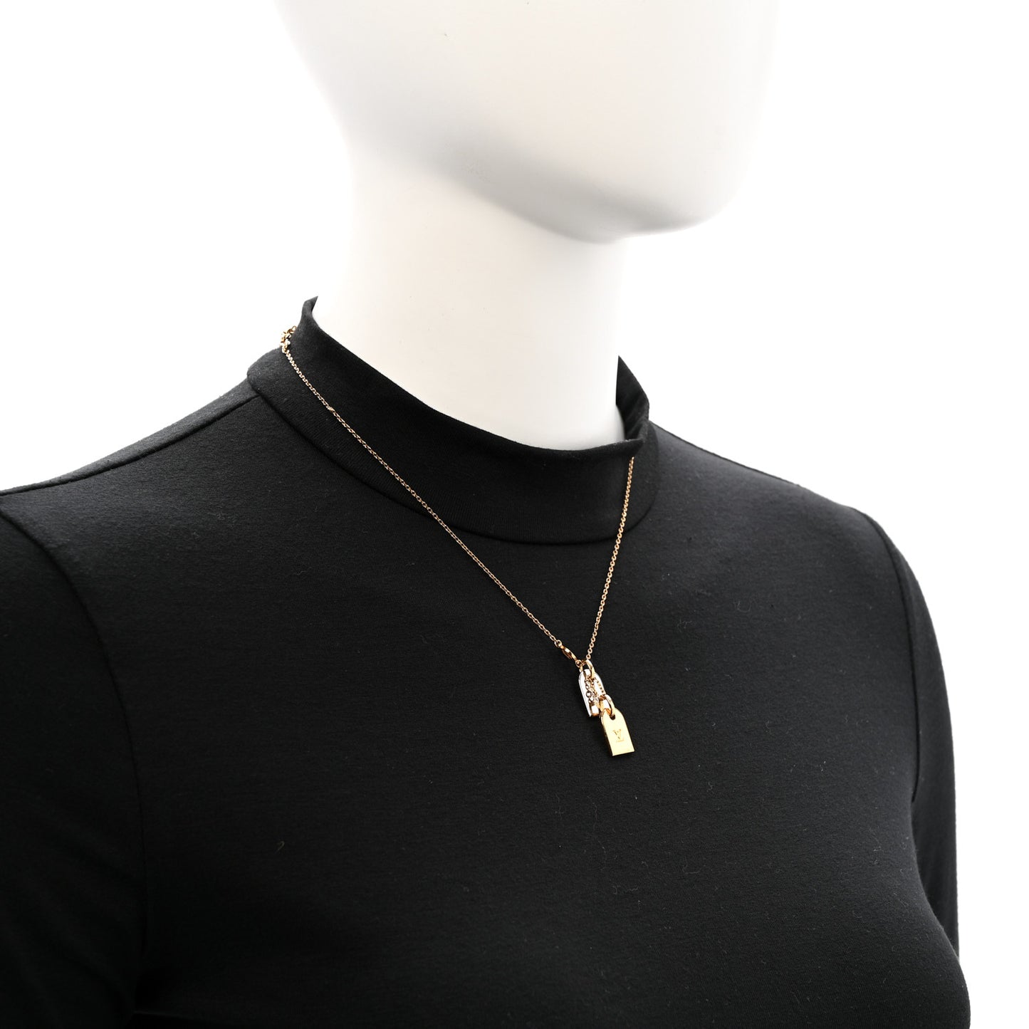 Nanogram Name Tag Necklace Gold