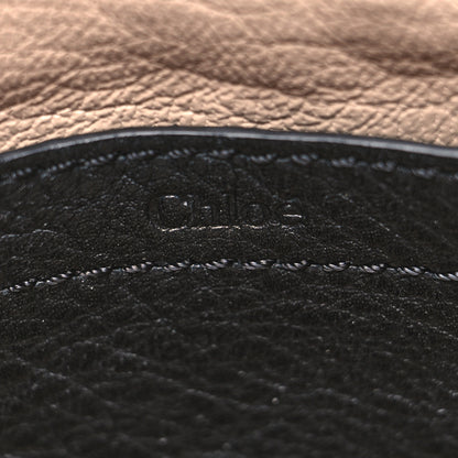 Chloe Snakeskin Mini Marcie Round Crossbody Bag Black 5 of 10