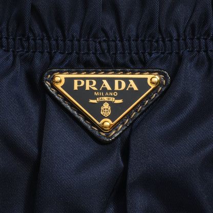 Prada Tessuto Nylon Gaufre Tote Baltico 8 of 9