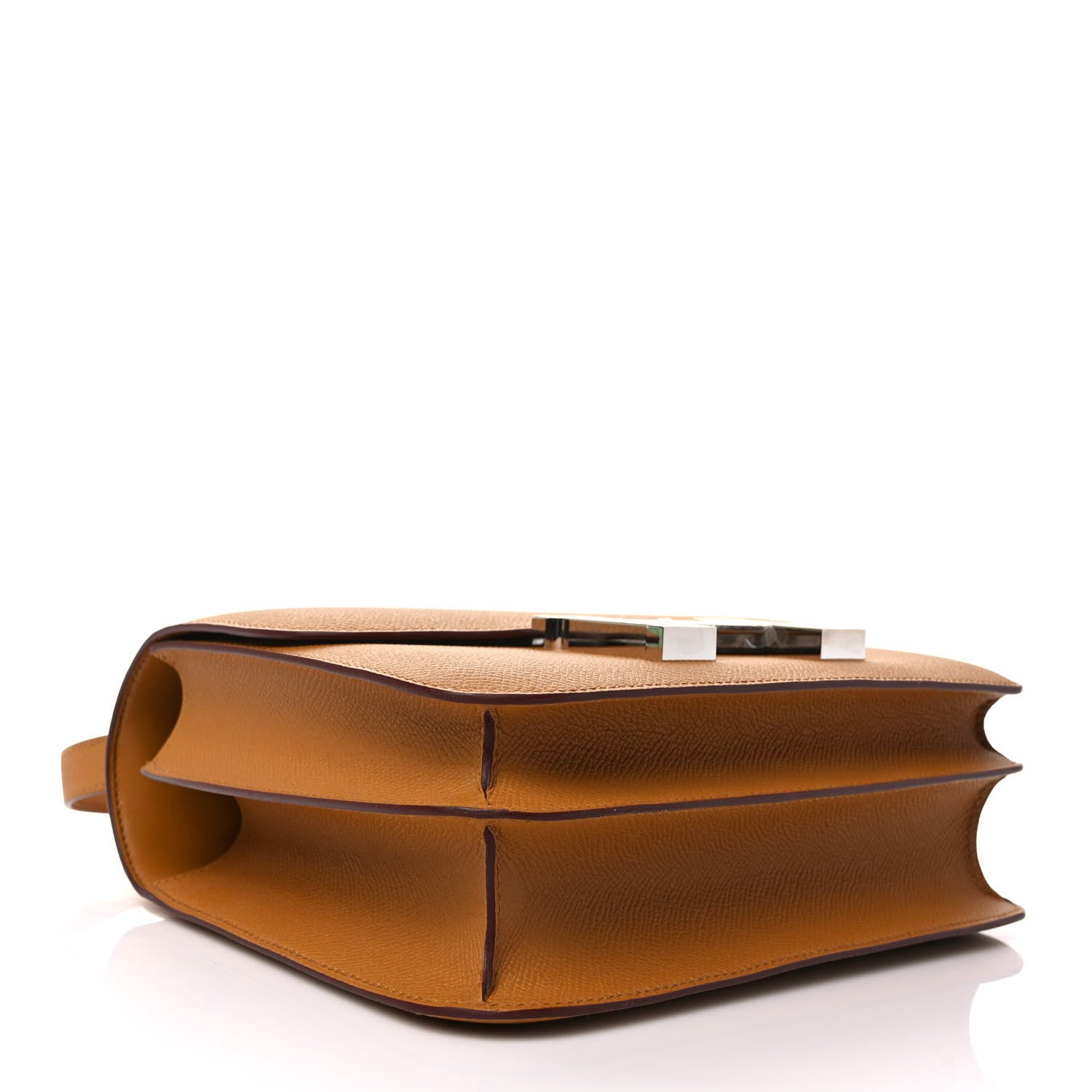 Hermes Epsom Enamel Constance 24 Sesame Lime 4 of 10