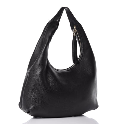Gucci Pebbled Calfskin Soho Hobo Black 3 of 10