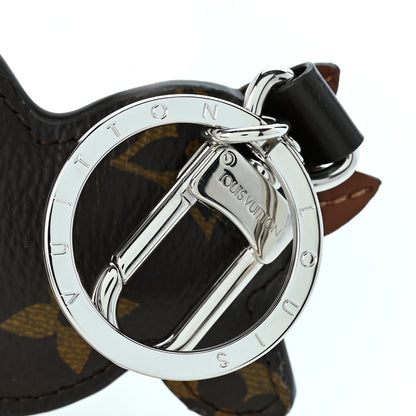 Louis Vuitton Monogram Dog Bag Charm Key Holder 3 of 6