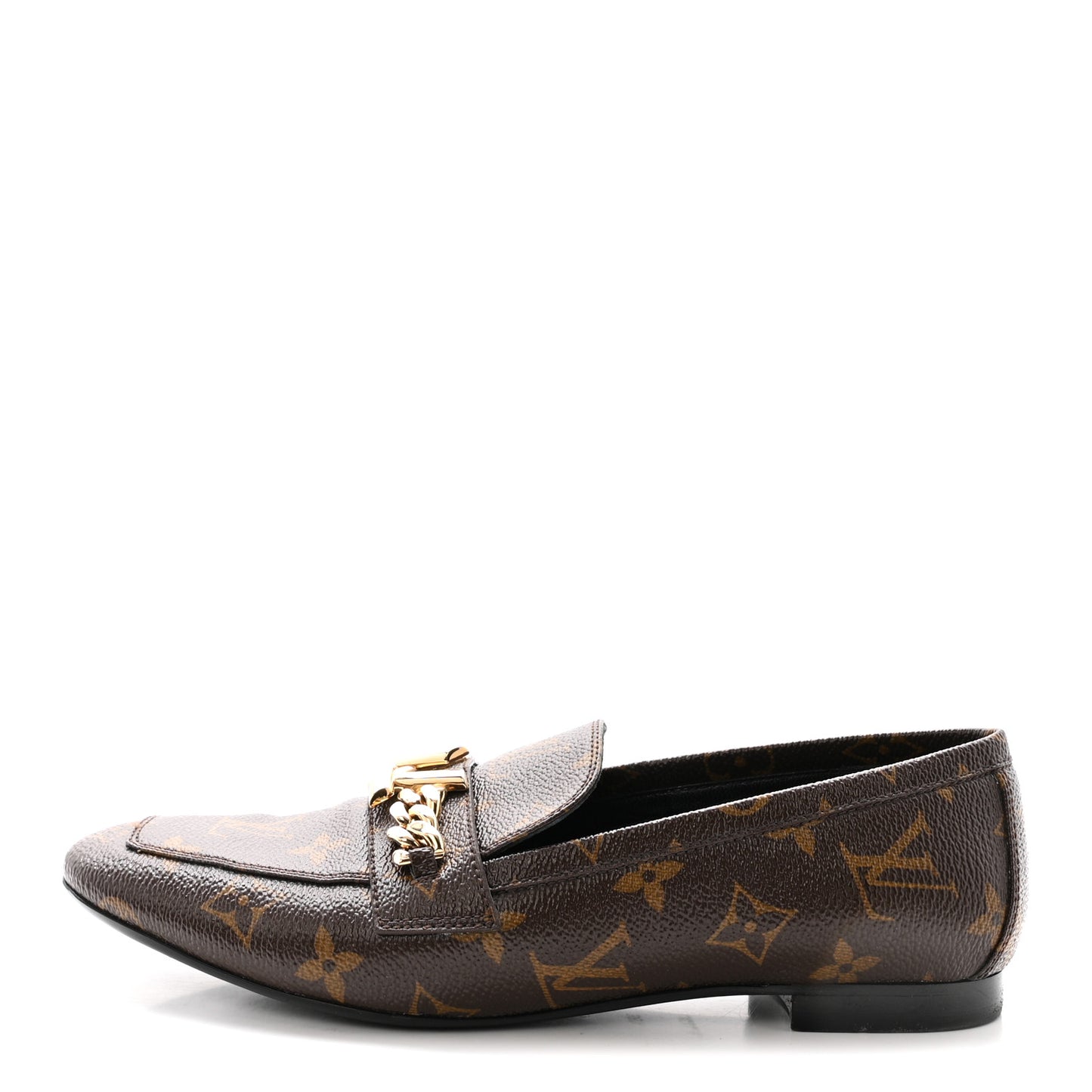 Monogram Upper Case Flat Loafer 38.5