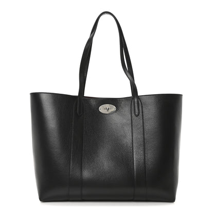 Mulberry High Shine Grain Bayswater Tote Black 1 of 9
