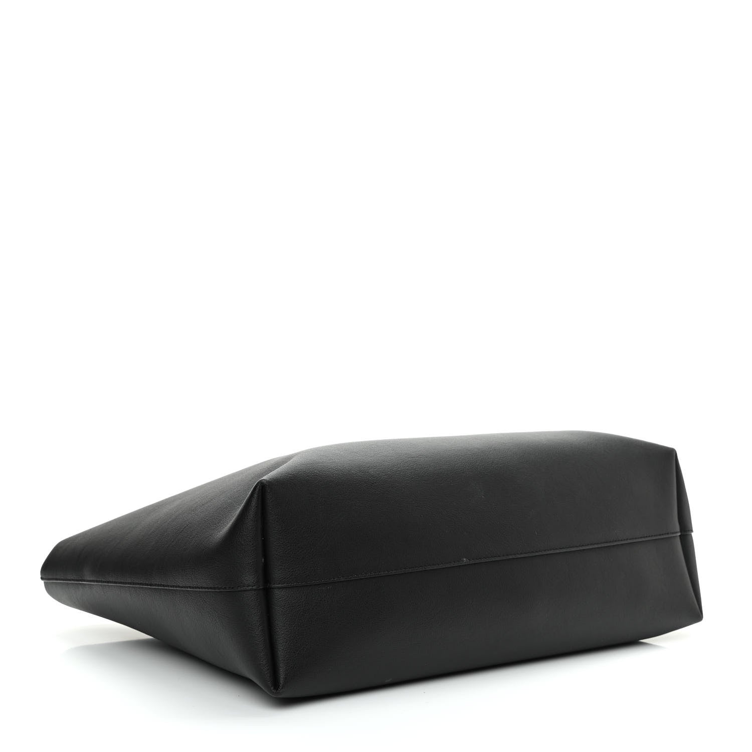 Saint Laurent Calfskin Large Shopping Tote Black 5 of 10