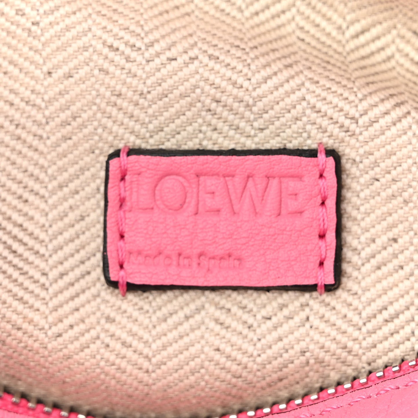 Calfskin Mini Puzzle Bag Wild Rose