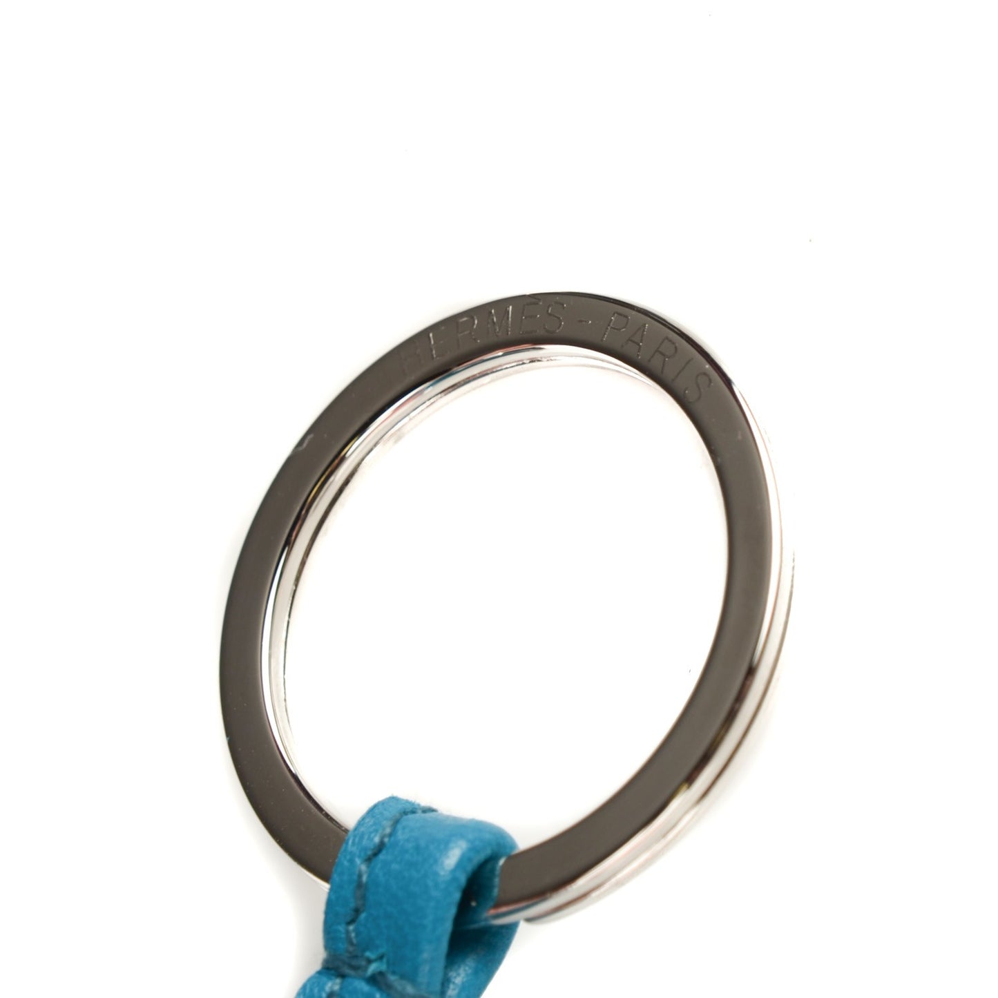 Lambskin Carmen Alto Tassel Key Holder Bleu Izmir