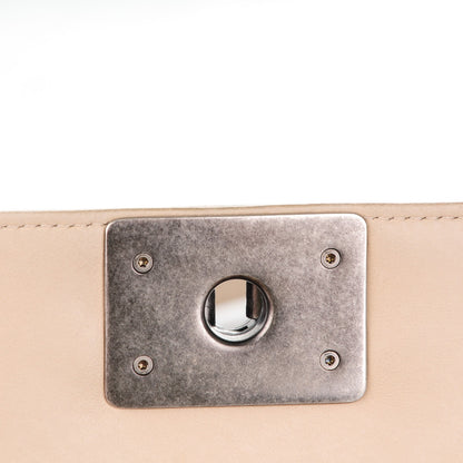 Chanel Lambskin Quilted Medium Boy Flap Beige Clair 7 of 9