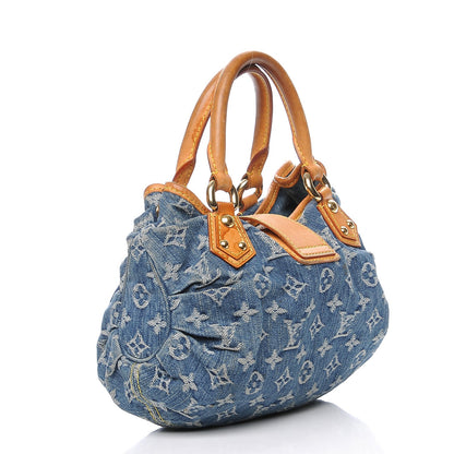 Louis Vuitton Denim Pleaty Blue 3 of 11