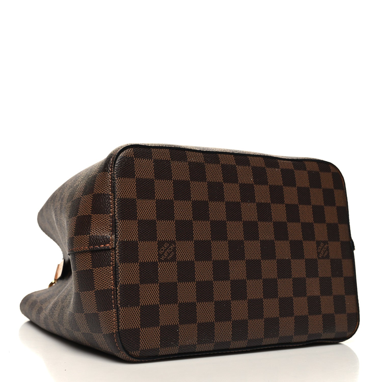 Louis Vuitton Damier Ebene Neonoe MM Safran 4 of 12