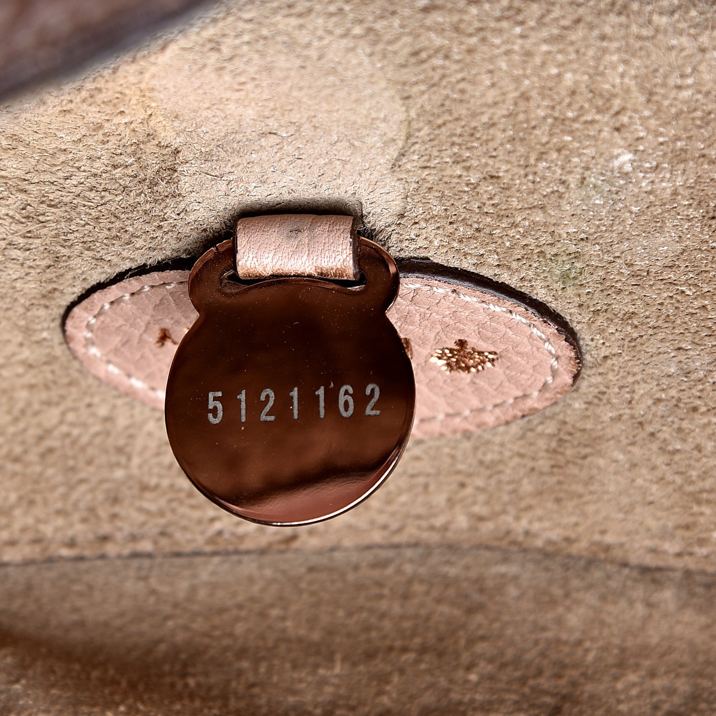 Shrunken Calfskin Bayswater Blush