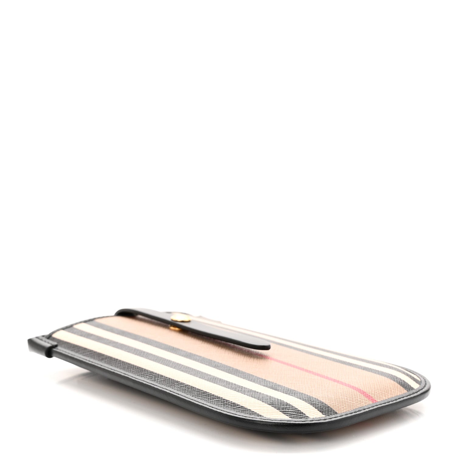 Burberry E-Canvas Calfskin Icon Stripe Anne Phone Case With Strap Archive Beige 4 of 13