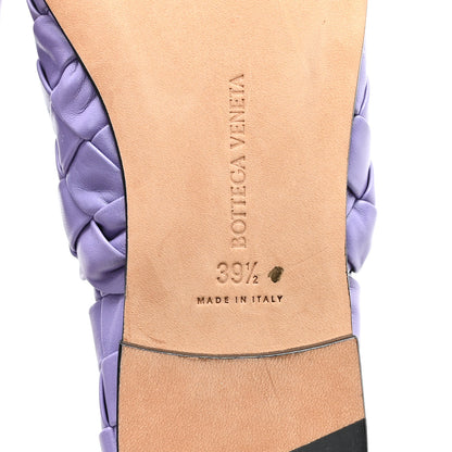 Bottega Veneta Lagoon Nappa Intrecciato Slipper Flats 39.5 Lavender 7 of 8