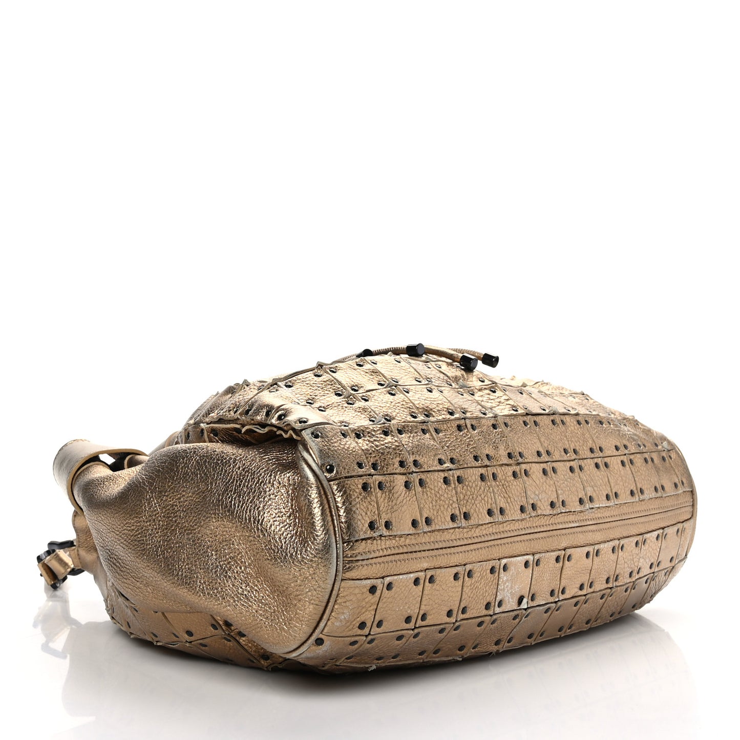 Prorsum Calfskin Large Studded Warrior Gold
