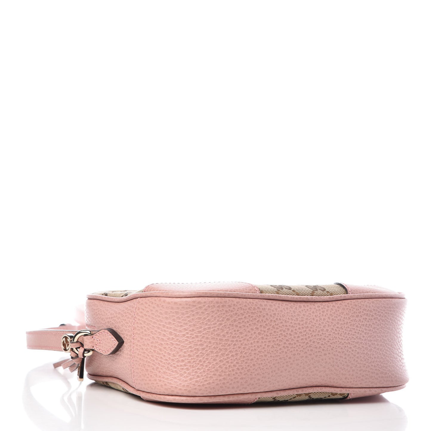 Monogram Mini Bree Messenger Bag Beige Soft Pink