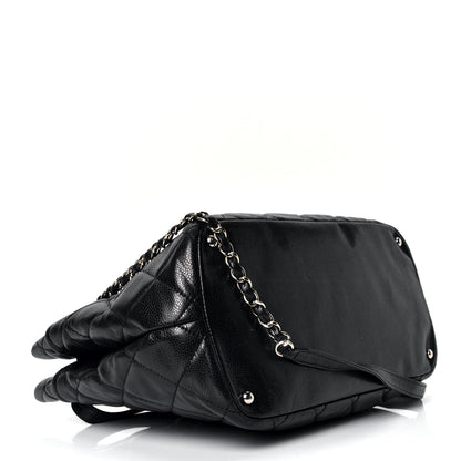 Chanel Caviar Quilted Timeless CC Soft Tote Black 5 of 8
