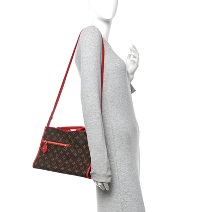 Louis Vuitton Monogram Popincourt PM Red 2 of 9