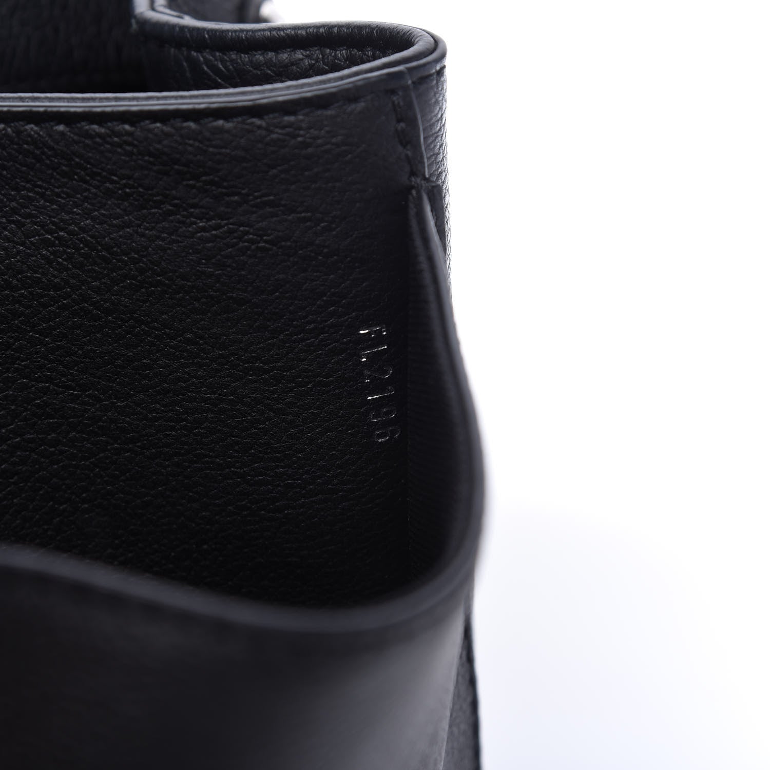 Louis Vuitton Calfskin Lockme II Chain Bag BB Black 9 of 10