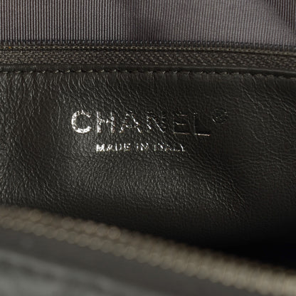 Chanel Aged Calfskin Quilted Large Reissue Camera Case Grey 6 of 7