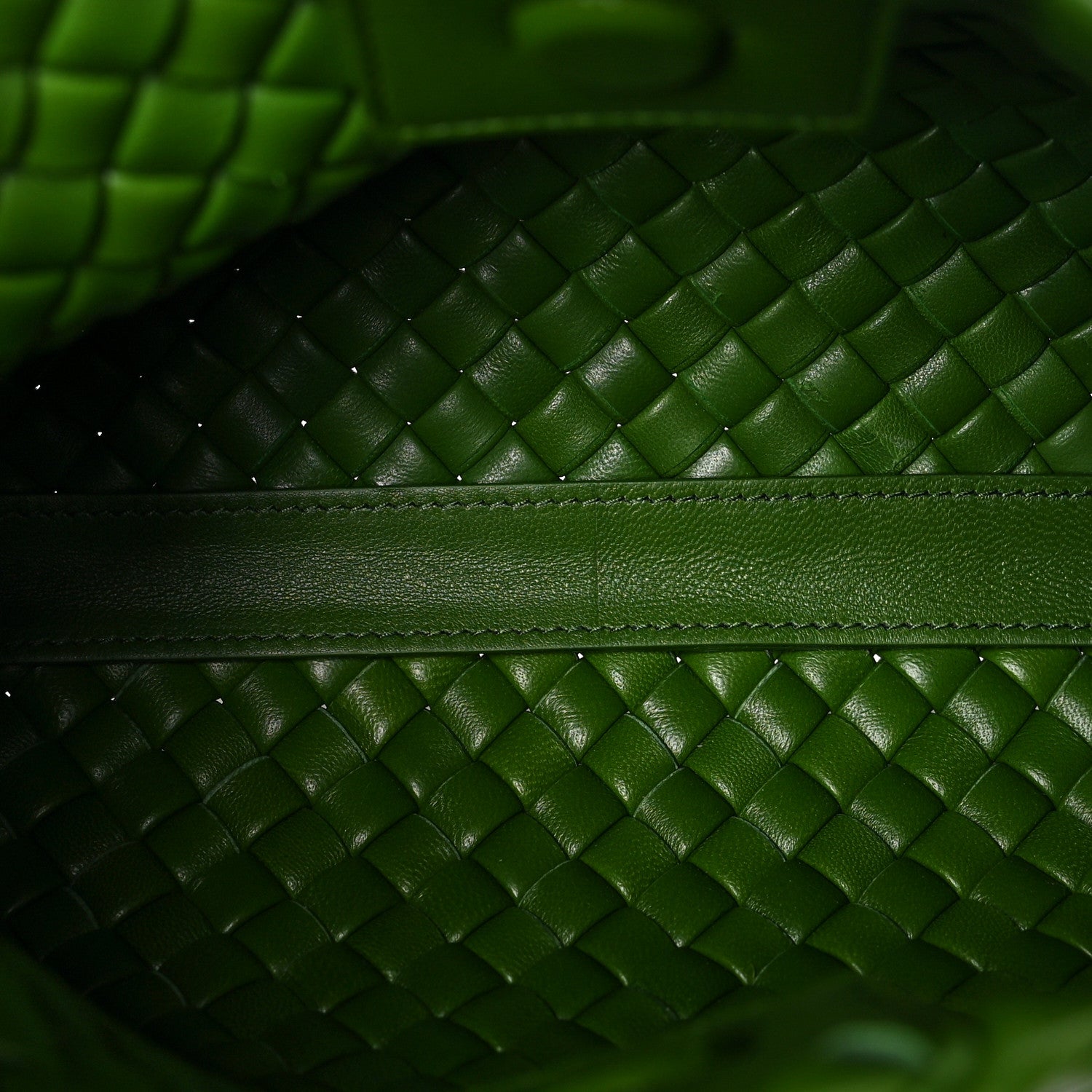 Bottega Veneta Nappa Intrecciato Small Clicker Shoulder Bag Avocado 5 of 8