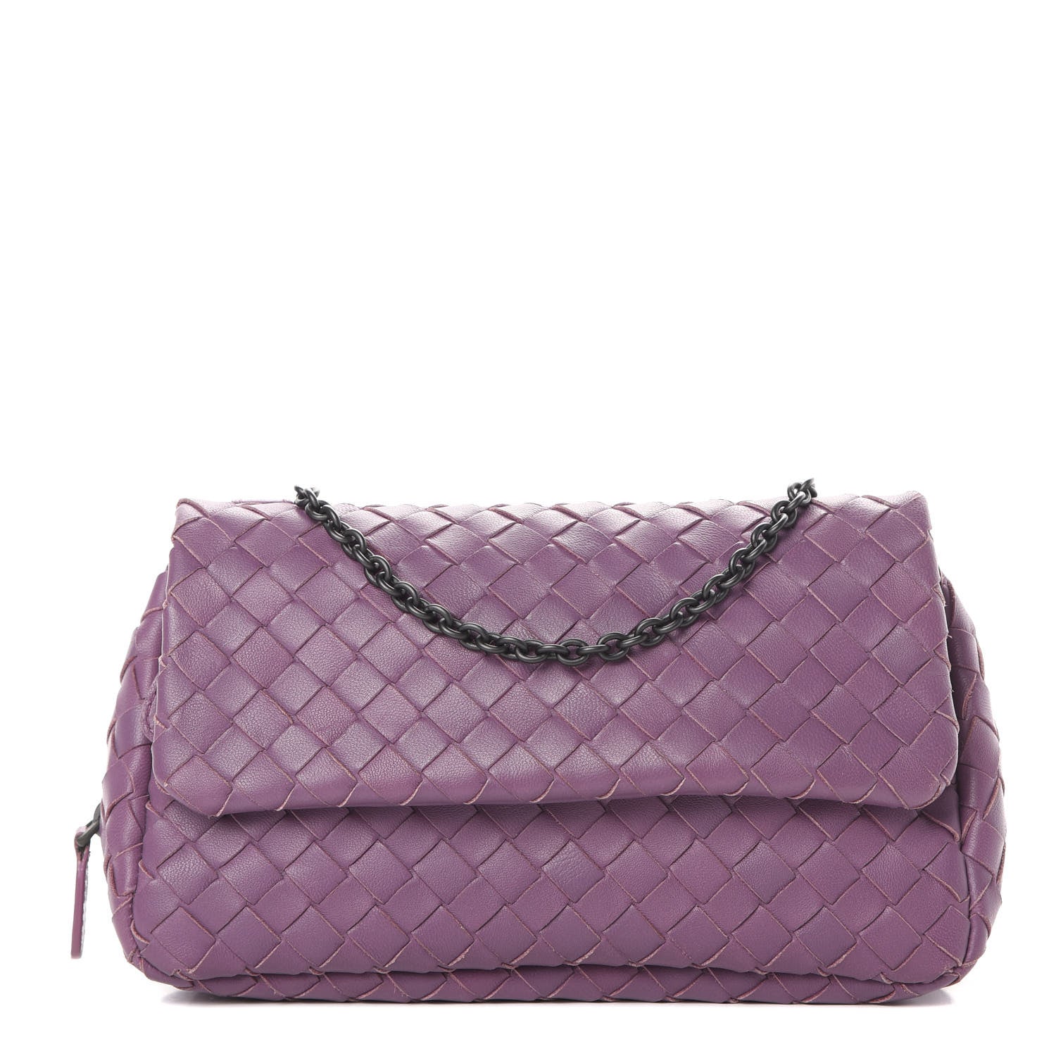 Bottega Veneta Nappa Intrecciato Mini Chain Messenger Peony 1 of 11