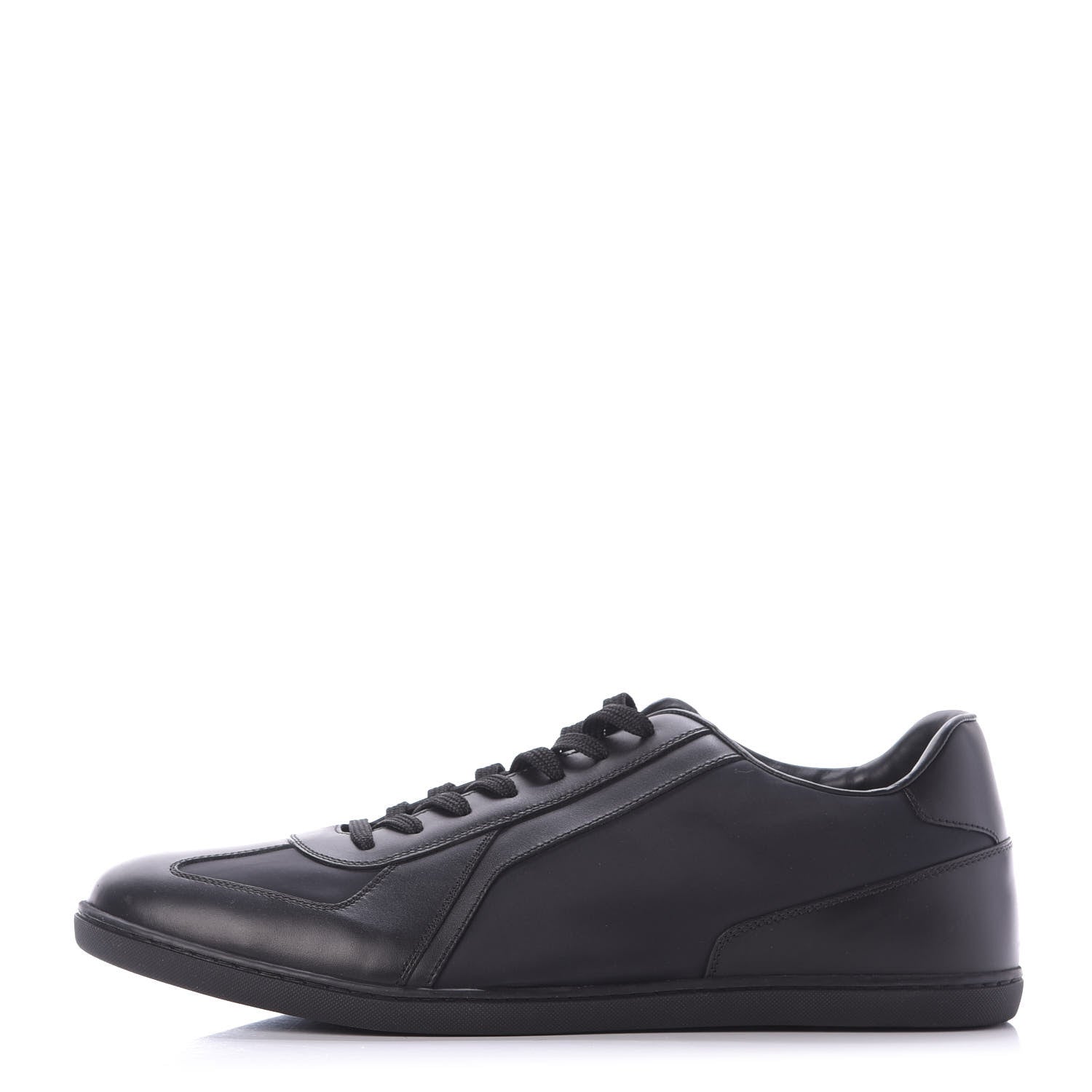 Louis Vuitton Calfskin Nylon Pulse Sneaker 9 Black 1 of 10