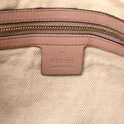 Gucci Pebbled Calfskin Large Soho Chain Shoulder Bag Dark Cipria 6 of 18